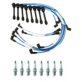 NGK Wire Set & 8 Spark Plugs for Lexus LS400 SC400 (1990–2000)