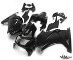 Plastic Glossy Black Fairing for Kawasaki EX250 250R (2008–2012) t03