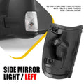 Clear Side Mirror Turn Light Lens for Ford Transit Cargo (2015–2021) Left