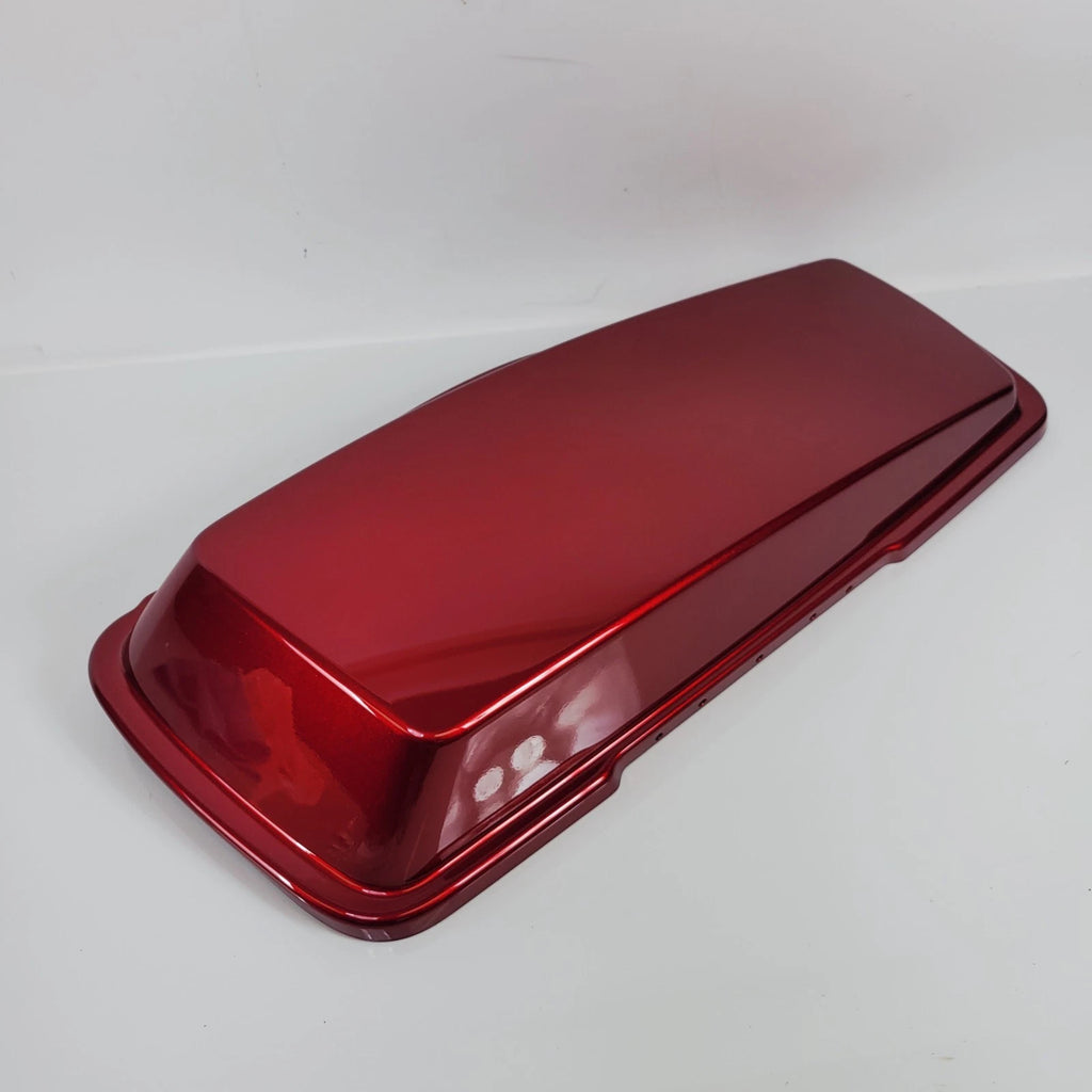 Left Saddlebag Lid for Harley-Davidson Touring (2012) - Ember Red Sunglo (90606-12DJS)