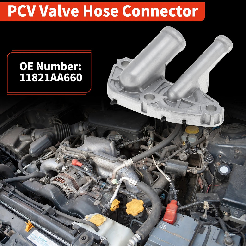 PCV Valve Hose Connector No.11821AA660 for Subaru Forester Impreza Legacy WRX (2000–2023)