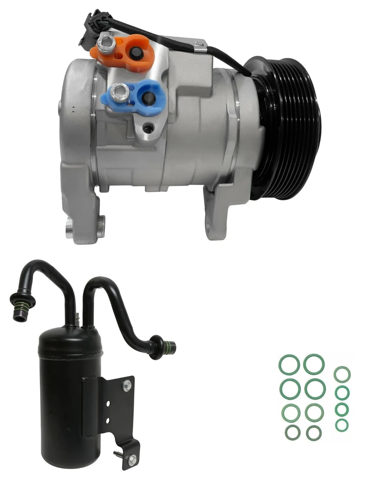 A C Compressor Kit Replacement for Dodge Ram 2500 5.7L (2007–2008)