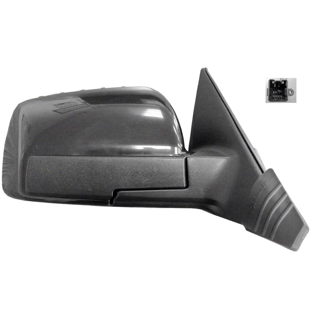 Replacement Ready to Paint Passenger Manual Door Mirror for 2012-13 Kia Soul