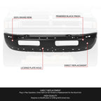 Bumper Headlight Set for GMC C/K Suburban (1994–2000) Black Housing Clear Corner