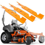 3-Pack 54" Mower Blades for Husqvarna LGT2654 Z254F MZ54 YTH24V54 187256 5321