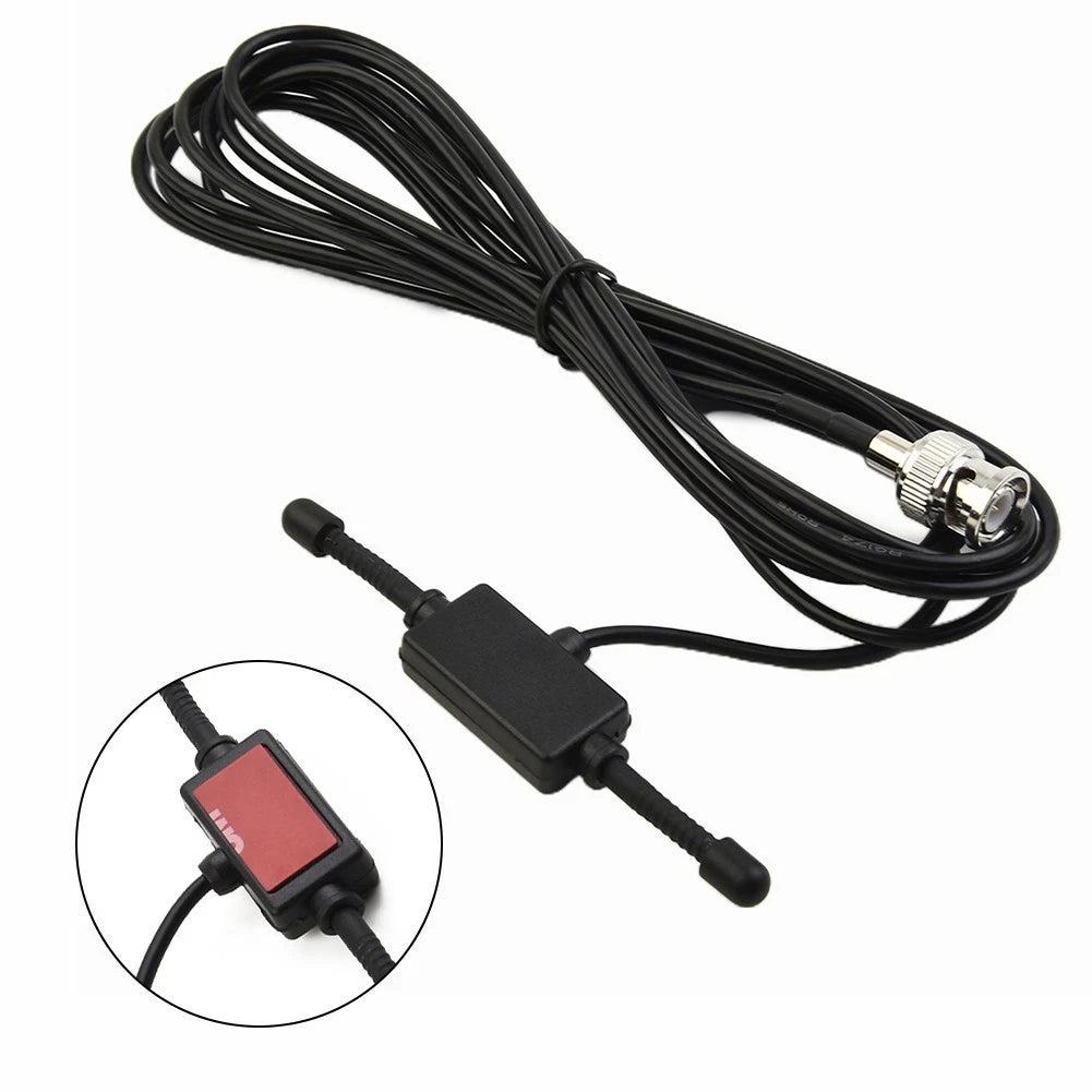 BNC Male Mount Dipole Antenna for VHF UHF (25MHz - 1200MHz) 3dBi