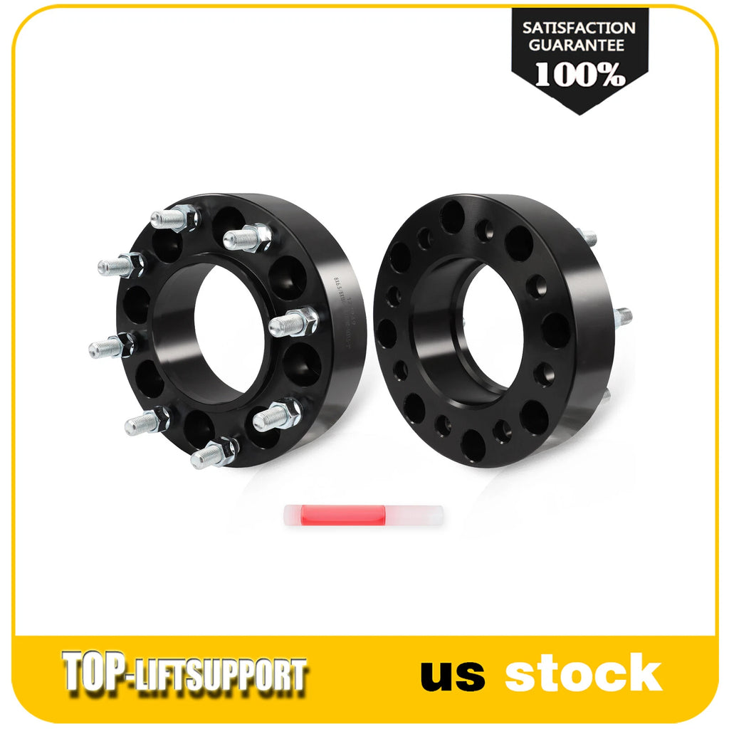 2X 2" Wheel Adapters for Chevrolet GMC 8 Lug
