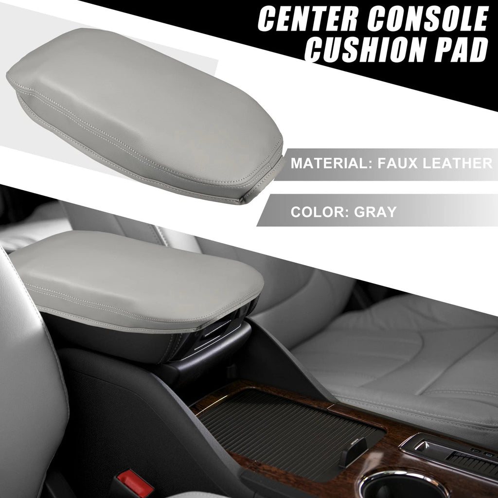 Center Console Armrest Cushion Pad Cover for Toyota RAV4 (2019–2023) Gray