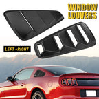 Rear Side Window Louvers for Ford Mustang (2005–2014) GT Lambo