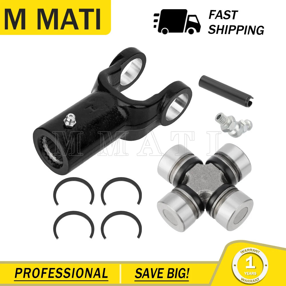 Front Prop Shaft Yoke & U-Joint for Polaris Worker/ATP 335/500, Xpedition 325/425 (2000–2023)