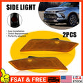 2X Amber Lens Side Marker Light Cover for Cadillac XTS (2017–2025)