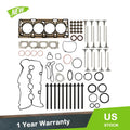 Set of 16 Head Gasket Bolts & Intake Exhaust Valves for Chevrolet Cruze Sonic (2011–2017)
