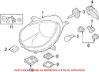 High Intensity Discharge Headlight Control Module for BMW (631)