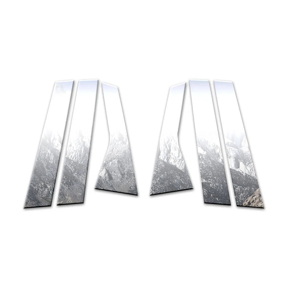 Pillar Post Covers Diamond Grade Stainless 6pc for Volvo XC60 (2010–2016)
