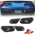 Set of 4 Rear Tail Light Blackout Kit for C7 Corvette (2014–2019)