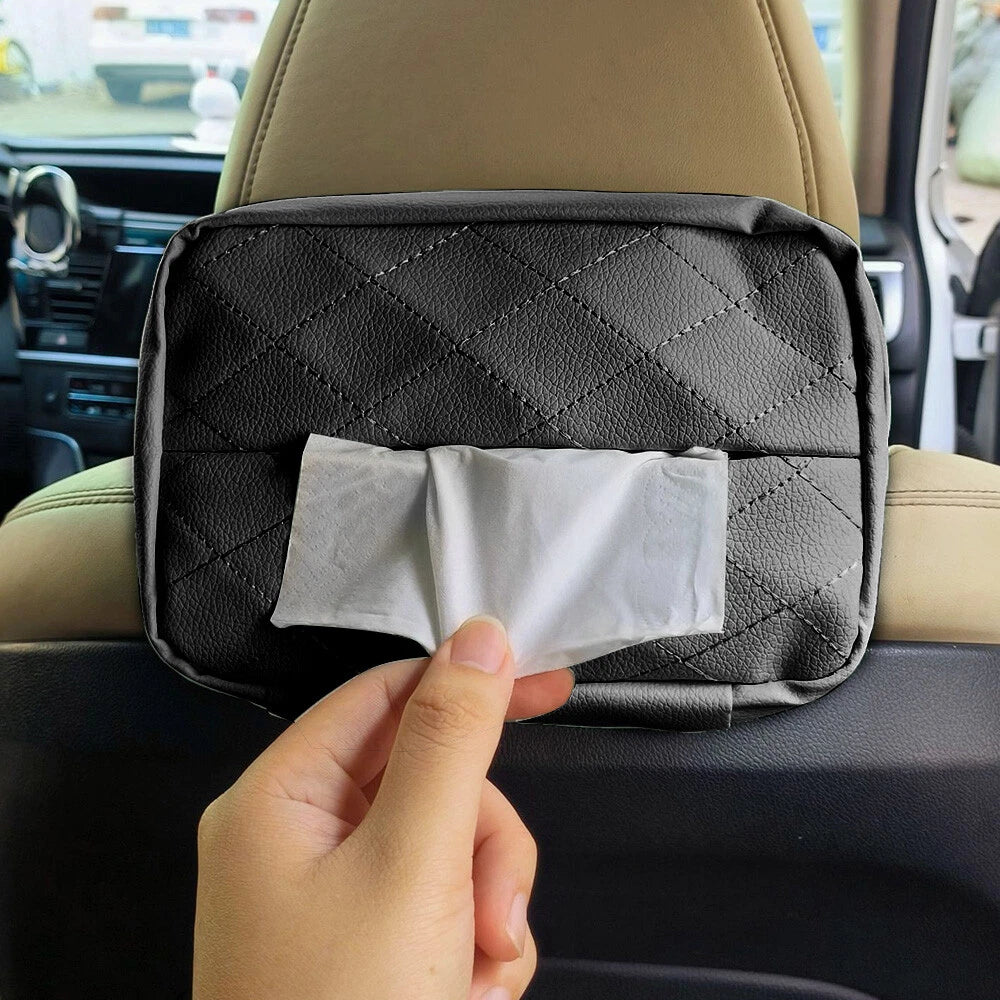 Extra Large Car Tissue Holder for Backseat (Universal Fit)