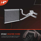 HVAC Heater Core for Hyundai Sonata, Kia Optima, Azera (2011–2015)