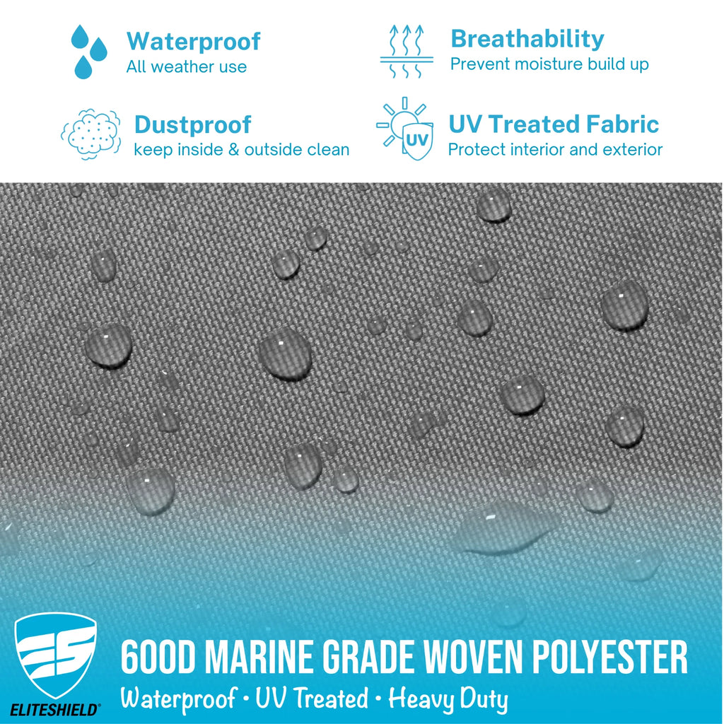 Boat Cover for Trophy Bayliner 2509 WA (T-Top Hard-Top)