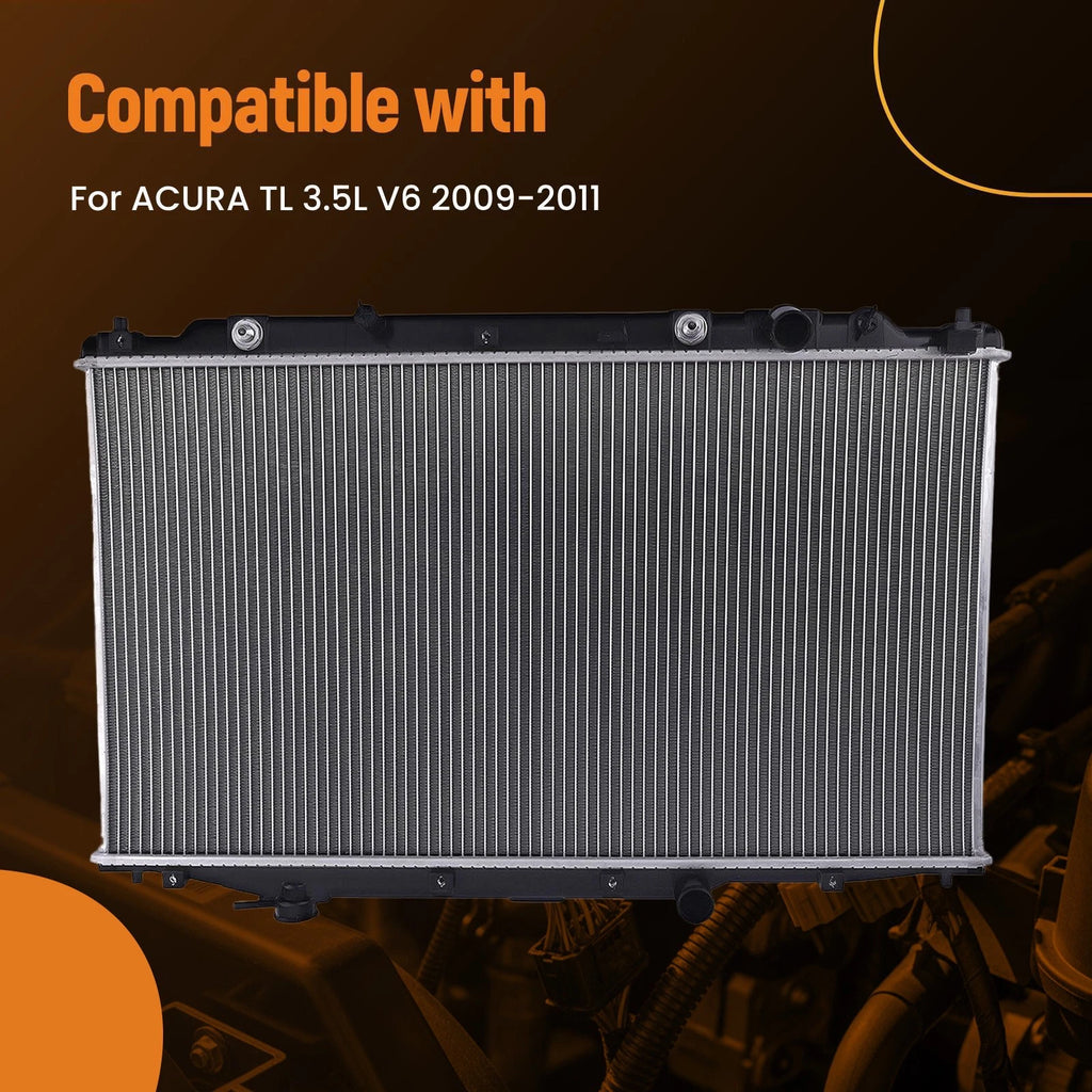 Radiator for Acura TL 3.5L (2009–2011) CU13121 1 Row Core