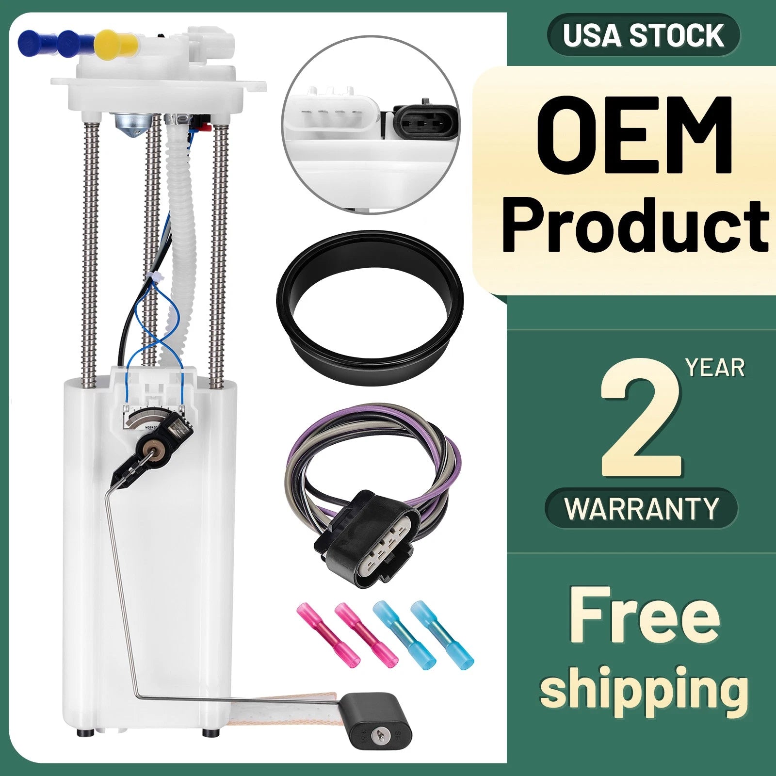 Fuel Pump Module Assembly for Chevy S10 GMC Sonoma (2002–2003) V6 4.3L