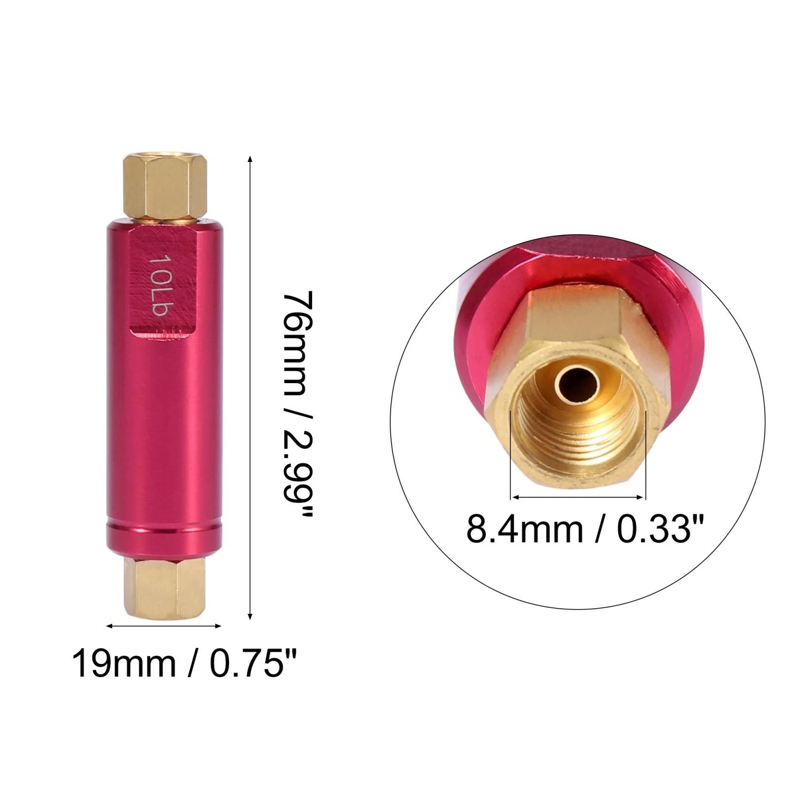 10LB Residual Valve for Racing Brake (Drum)