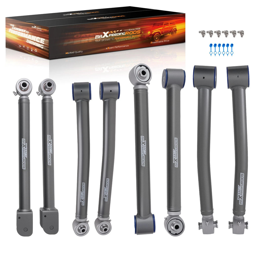 Set of 2 Lift Control Arms for Wrangler JK (2007–2018) w/ Poly Bushings