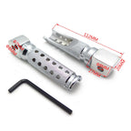Chrome Front Foot Pegs for Yamaha FZR 600 YZF 600R/750R/1000R R1 R6 FZS1 XJ 600S (1990–2003)