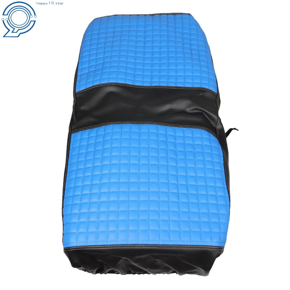 Front Seat Cover Kit for EZGO TXT Golf Carts (1994–2013) - Blue Color