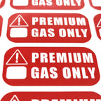 Fuel Only Sticker for Weather Proof Applications (2x1")
