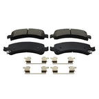 DuraGo Rear Rotors & Bosch QuietCast Brake Pads Kit for Express 1500, Yukon