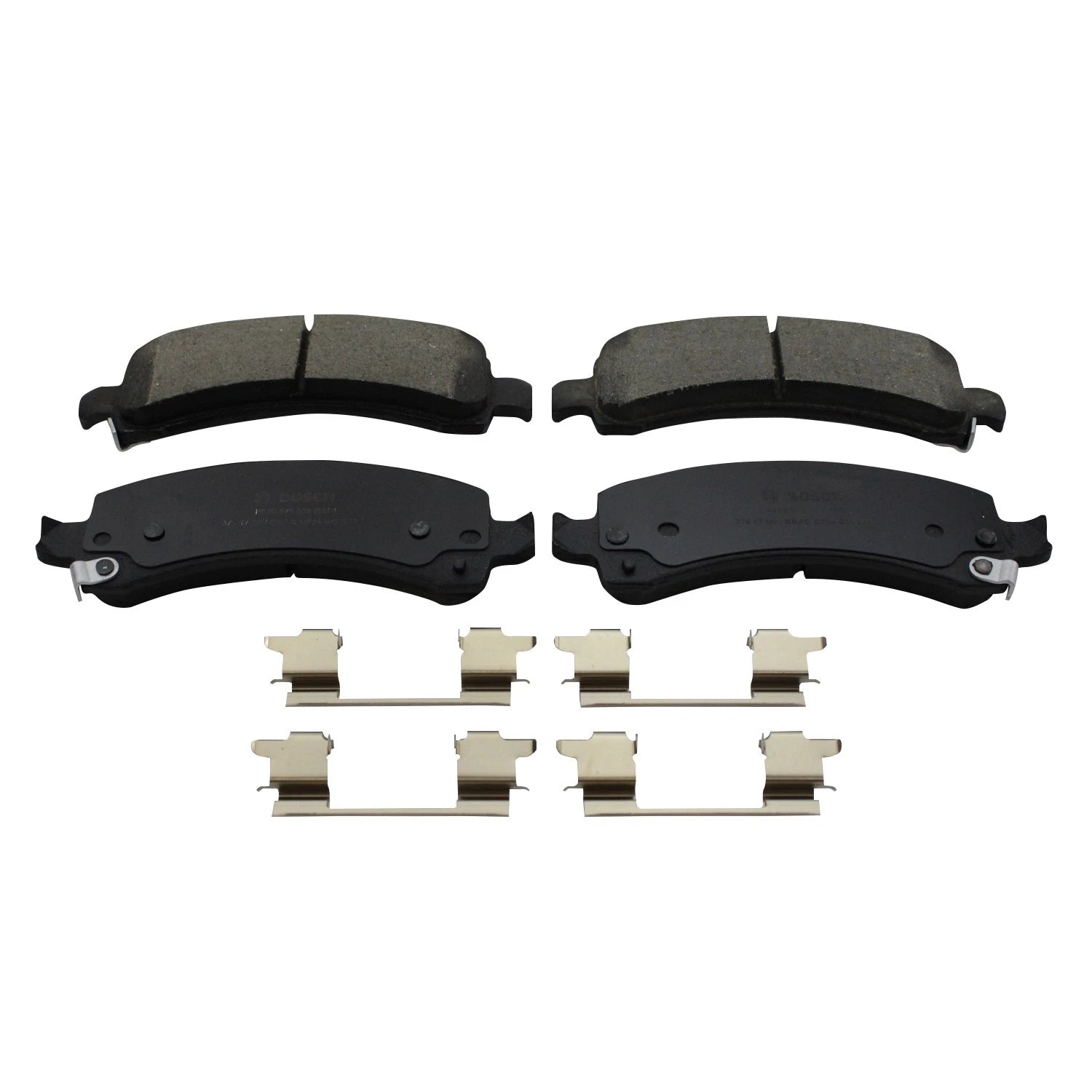 DuraGo Rear Rotors & Bosch QuietCast Brake Pads Kit for Express 1500, Yukon