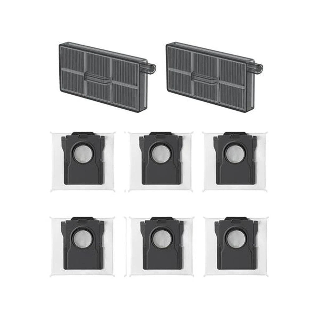 Set of 6 Dust Bags & 2 HEPA Filters for ECOVACS Yeedi