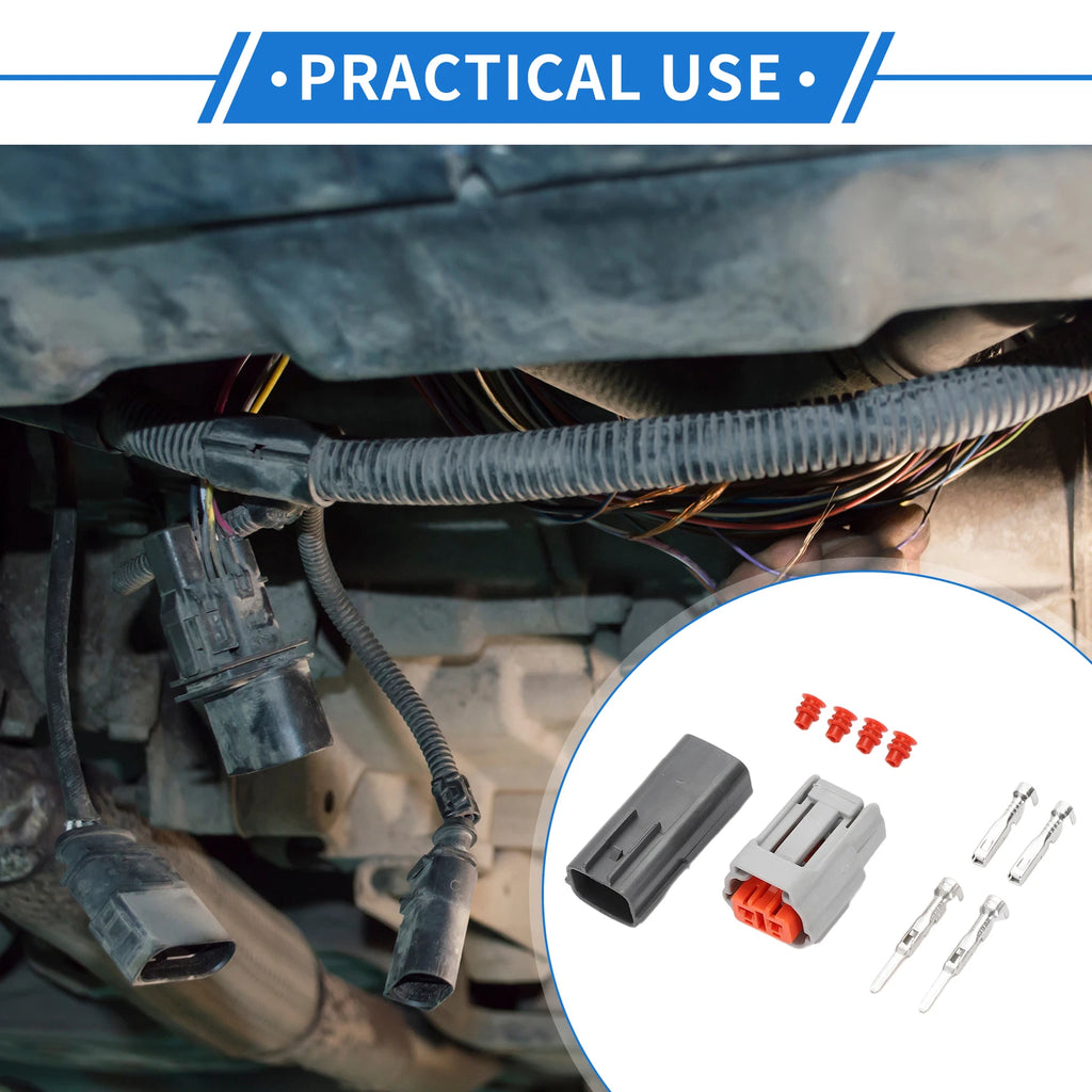 2 Pin Fog Light Connector Plug Set for Ford 