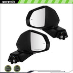 Set of 2 Door Mirrors for Chevrolet Blazer (2019–2021) W/Auto Dimming, Turn Signal