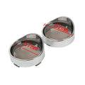 Turn Signal Bezels Trim Ring Smoke Lens for Harley Road Electra Glide