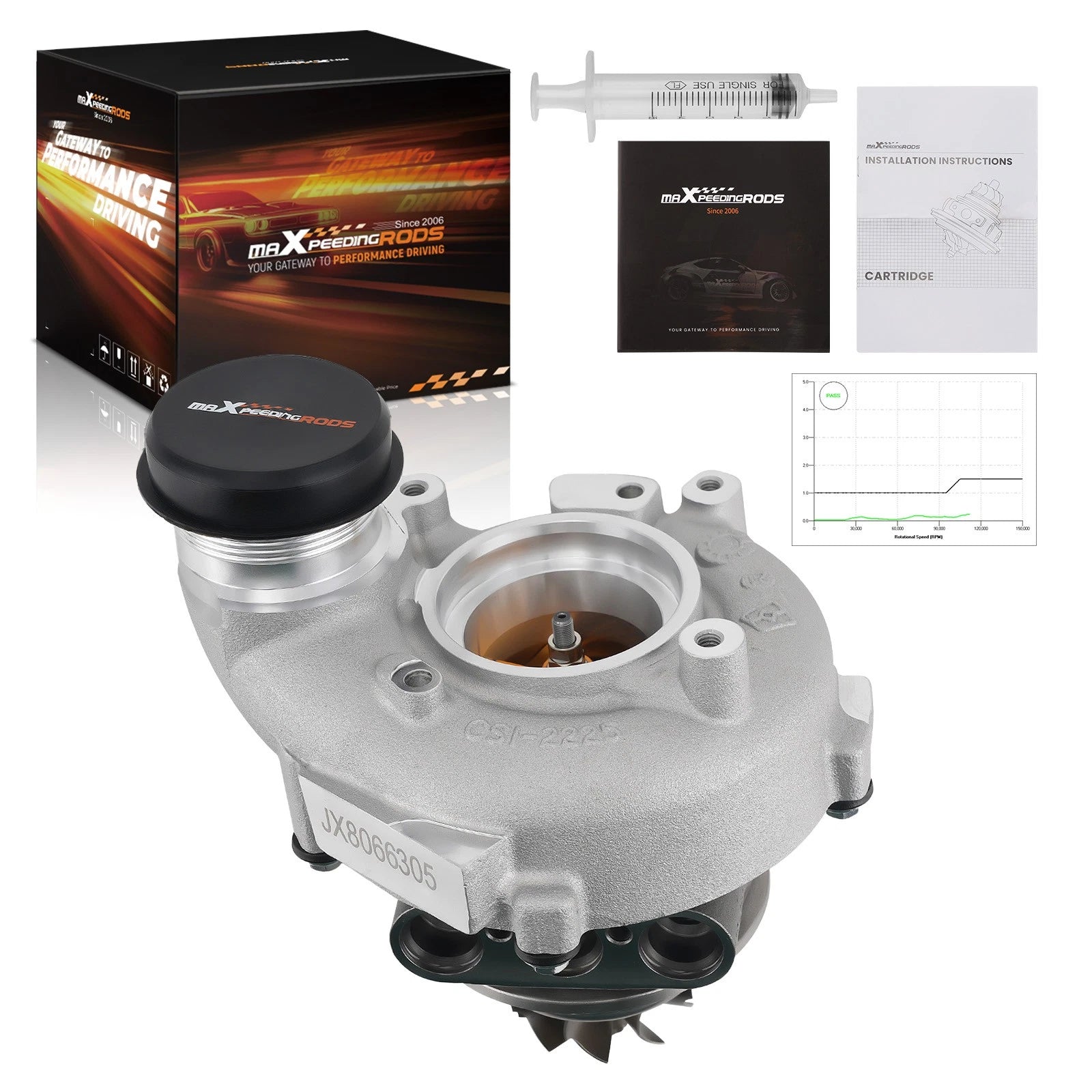 Upgraded Billet Turbocharger Chra for Audi A8 S6 S7 RS7 (2013–2018) 079145722A