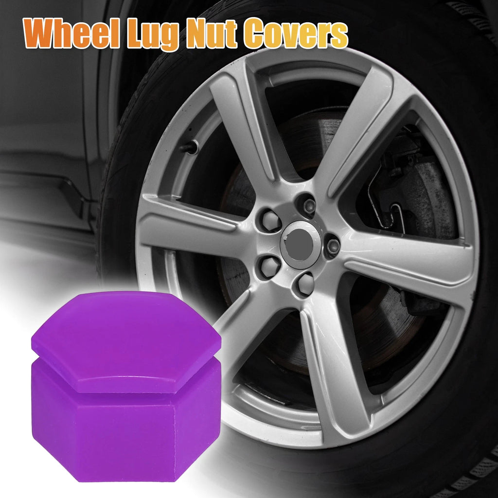 20 Pcs 22mm Wheel Lug Nut Cover for Land Rover Range Rover Sport (2006–2013) Purple