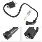 Ignition Coil + Spark Plug for Polaris ATV Trail Boss 325 330 (2003–2005) 31401-40F00 T9
