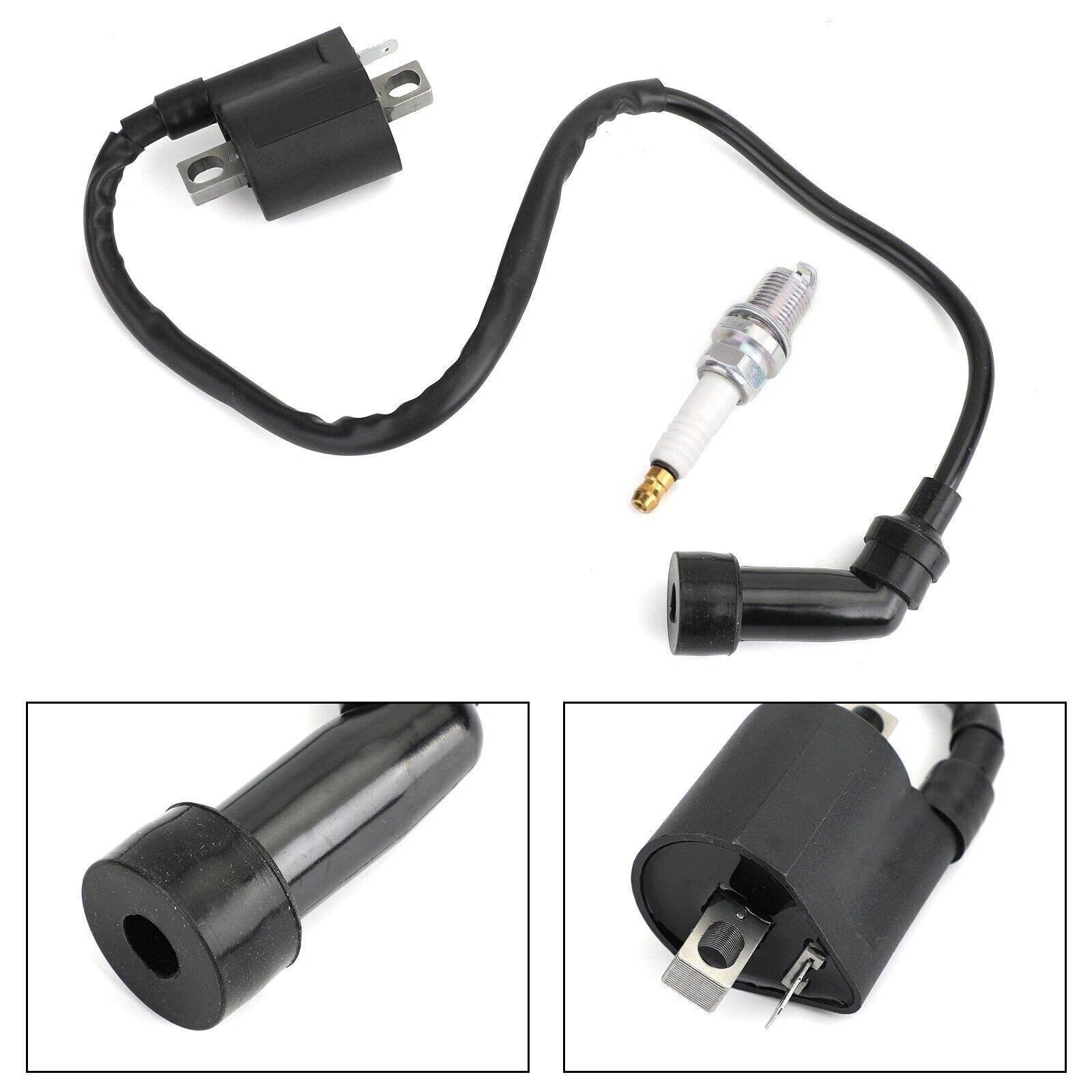 Ignition Coil + Spark Plug for Polaris ATV Trail Boss 325 330 (2003–2005) 31401-40F00 T9