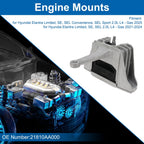 Hydraulic Right Engine Mount No. 21810AA000 for Hyundai Elantra 2.0L (2021–2025)