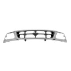 Replacement Black Chrome/Ready to Paint Plastic Front Grille for 1997-1998 Ford