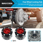 2X Free Wheel Locking Hub for Toyota Hilux KZN165 LN167 LN172 (1997–2005)