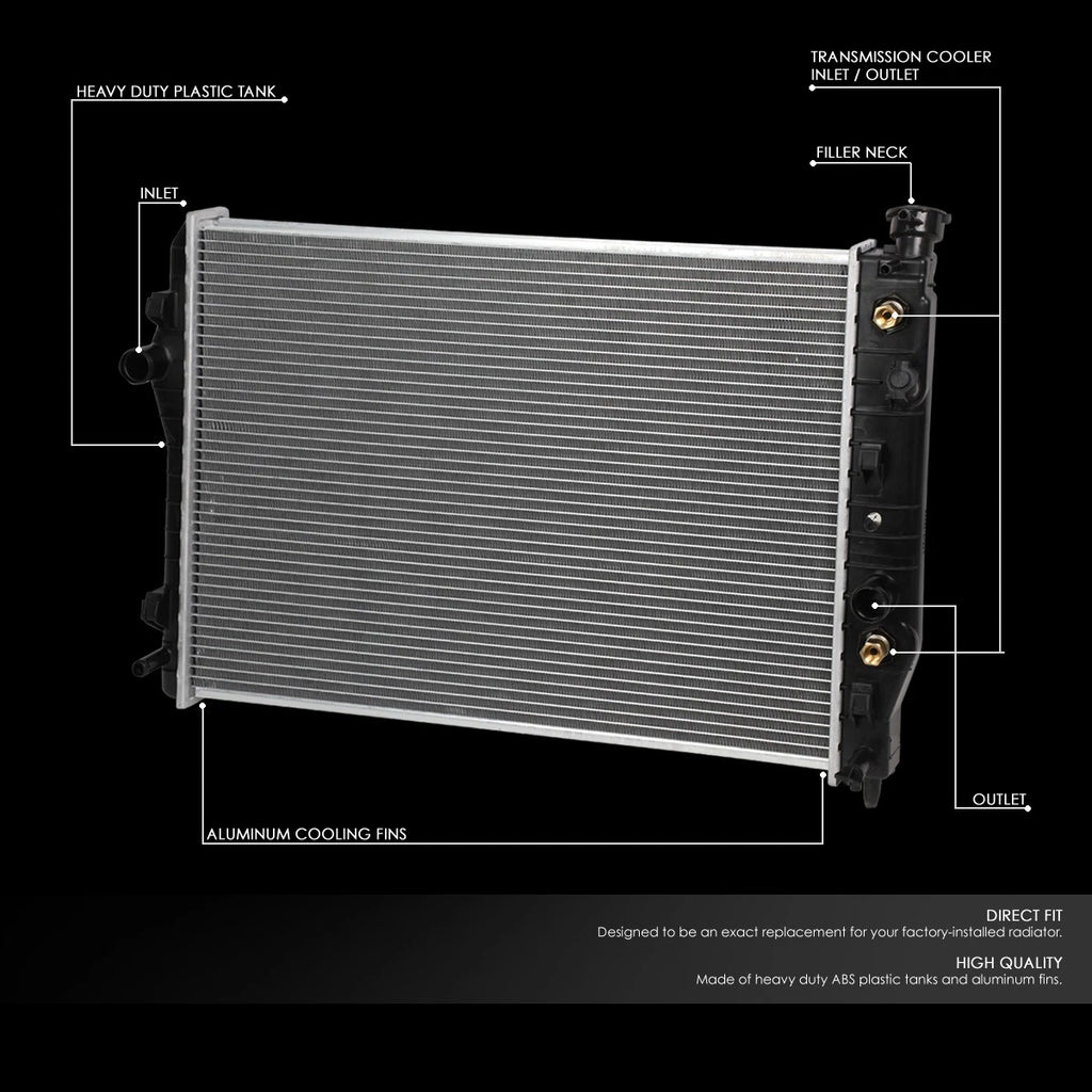 Aluminum Core Radiator for Chevy Camaro Pontiac Firebird 5.7L (1993–2002) DPI 1486