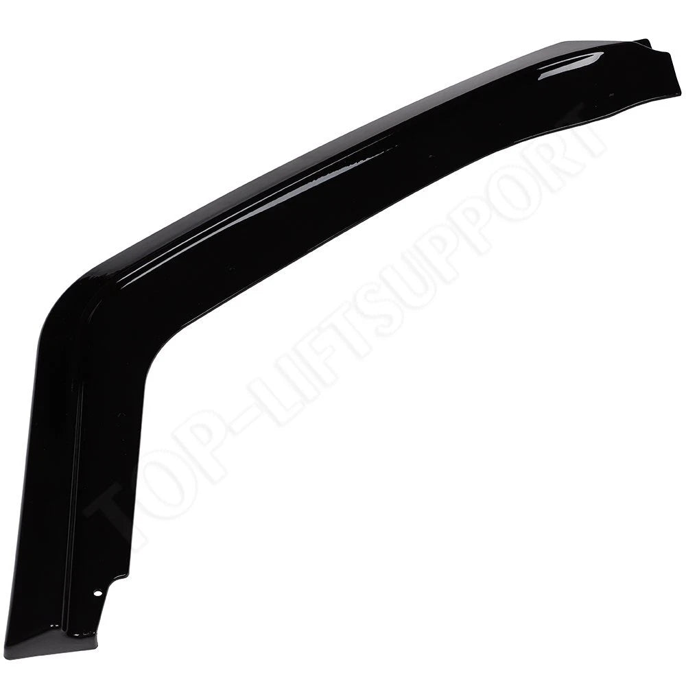Front Bumper Lip Body Kit Spoiler for 10th Gen Civic Hatch/Si (Painted Black)
