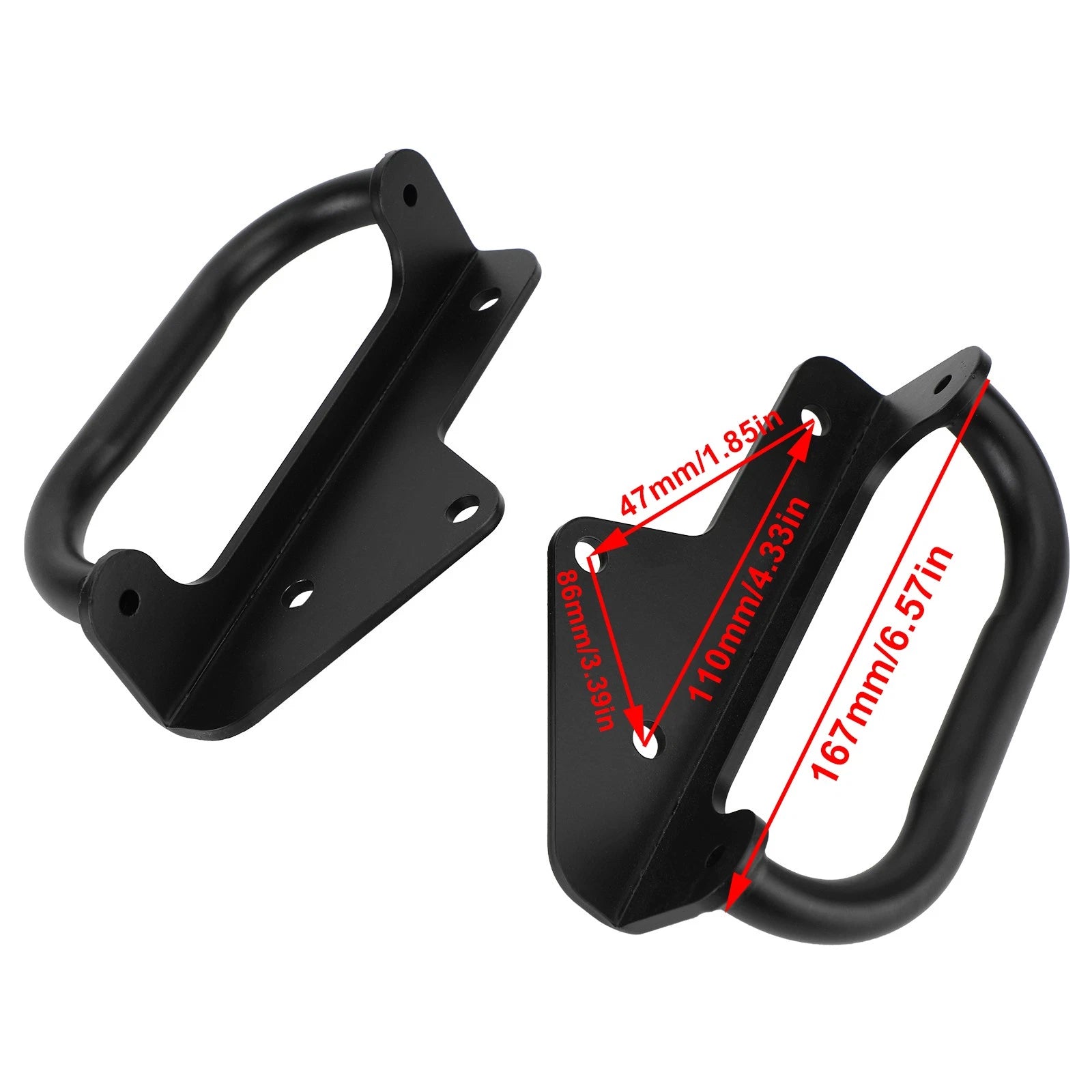 Rear Passenger Armrest Hand Holder for Yamaha XSR900 (2022–2023)