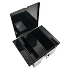 Diamond Tread Aluminum In-Frame Tool Box for Trucks (22"x24"x12")