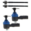 Set of 2 Mevotech Supreme Inner Outer Steering Tie Rod Ends for Lexus RX300 (1999–2003)