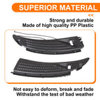 Set of 2 Windshield Wiper Cowl Panel Grille for Ford F150 (2009–2014)