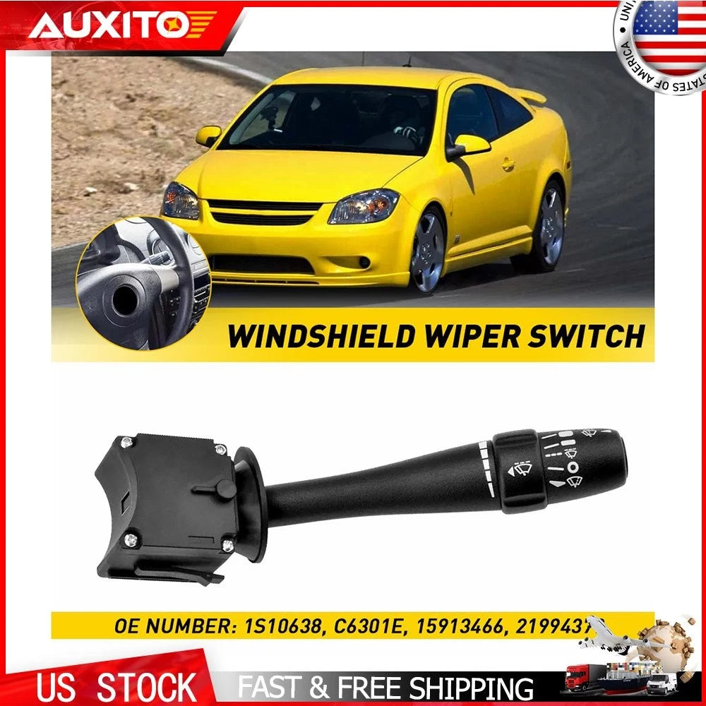 Windshield Wiper Switch for Chevrolet Cobalt Malibu Pontiac G5 G6 Saturn Aura (2005–2010)