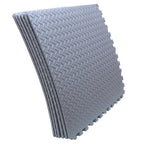 Set of 6 EVA Foam Exercise Floor Mats 24"x24" for Gym Fitness Yoga
